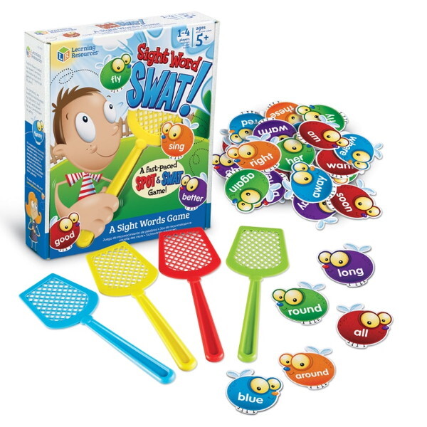 LEARNING RESOURCES LER 8598 Sight Words Swat! A Sight Words Game TCg [h Xbg!