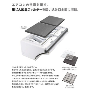 SHARP AY-R25P-W ホワイト系 Airest(エアレスト) R-Pシリーズ 2023年