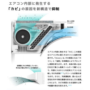 SHARP AY-R40P-W ホワイト系 Airest(エアレスト) R-Pシリーズ 2023年 