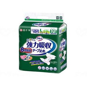 白十字 サルバ 強力吸収テープ止め L 10枚