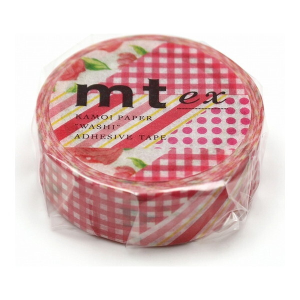 J mt ex Flower red RR 15mm×7m [}XLOe[v]