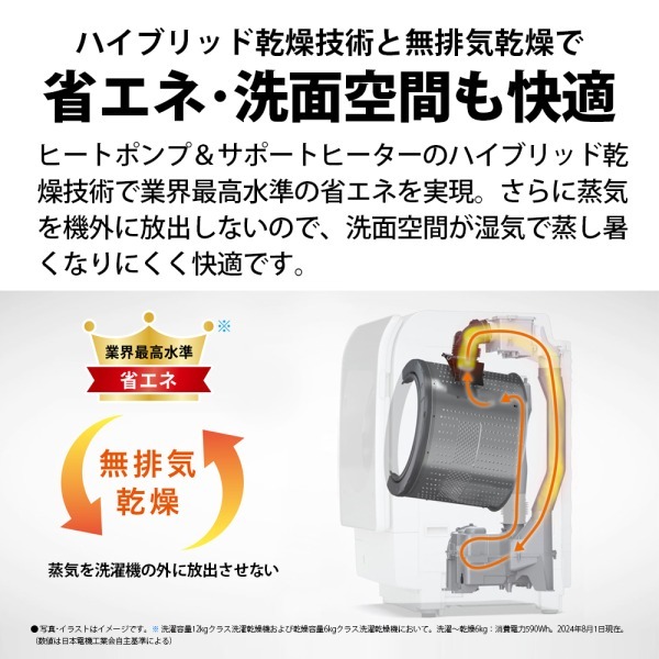 SHARP ES-X12C-SR クリスタルシルバー [ドラム式洗濯乾燥機(洗濯12.0kg
