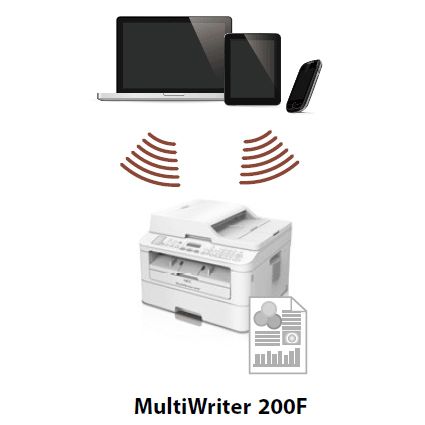 NEC PR-L200F MultiWriter200F [A4モノクロレーザー複合機(FAX/コピー/スキャナ/無線LAN)]