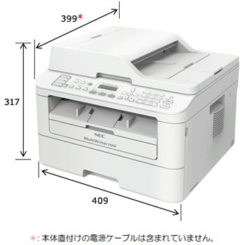 売れました！【NEC】 コピー.ファックス.スキャン機能A4カラープリンター