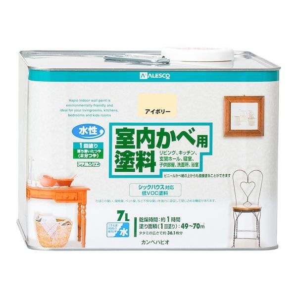 カンペハピオ 室内かべ用塗料 7L (ペンキ・ラッカー) 価格比較 - 価格.com