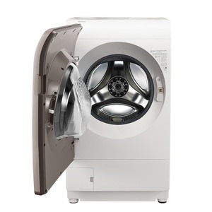 シャープ ドラム式洗濯乾燥機 ES-V12C-NL 左開き 24年製 値下げ不可 シャープ公式通販】 【左開きタイプ】プラズマクラスタードラム