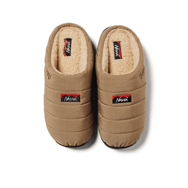 NANGA iK NANGA×SUBU HINOC WINTER SANDAL BEG 0 (JP22-23.5cm) NA2443-3E106-A N0003029 [EB^[T_]