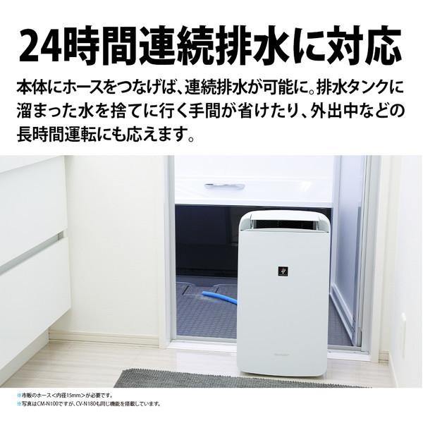 卸直営店（お得な特別割引価格） [新品未開封]SHARP CV-N120-W WHITE