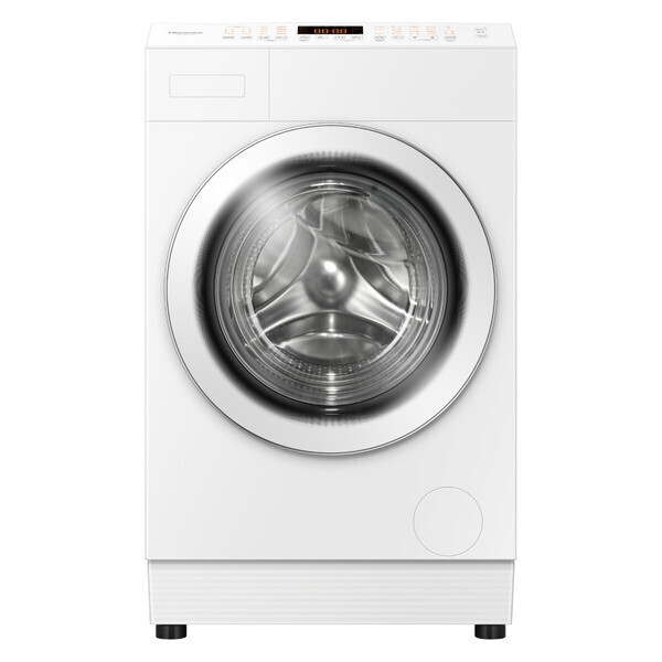5年延長保証無料 Hisense HWF-D120XL-W ホワイト [ドラム式洗濯乾燥機