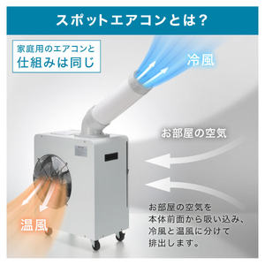 MAXZEN MSC-MT18B01 [スポットクーラー] | 激安の新品・型落ち