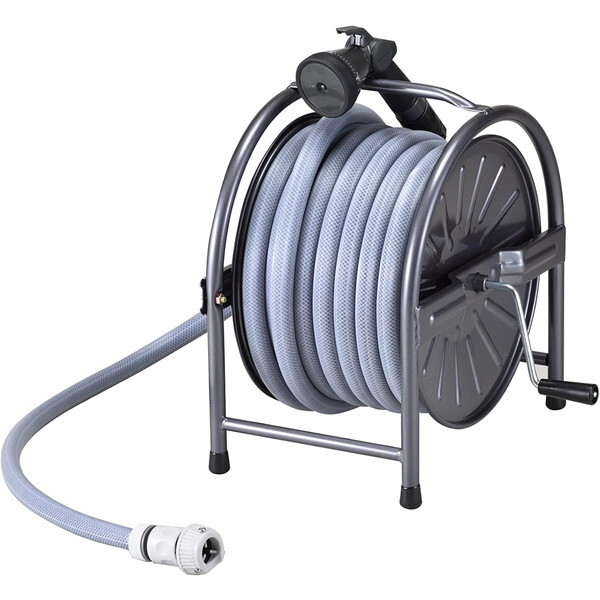 GREEN LIFE HR-S15D(GY)-AZ �O���[ [�X�`�[���z�[�X���[���Z�b�g15m]