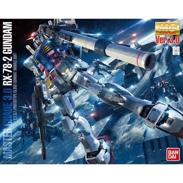 BANDAI SPIRITS MG RX-78-2�K���_�� Ver.3.0 �@����m�K���_��