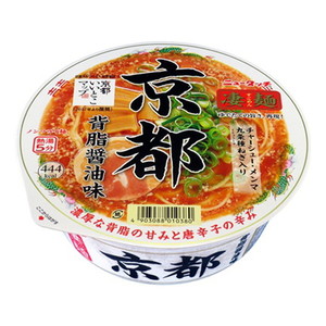ヤマダイ ニュータッチ 凄麺 京都背脂醤油味カップ 124g ×12