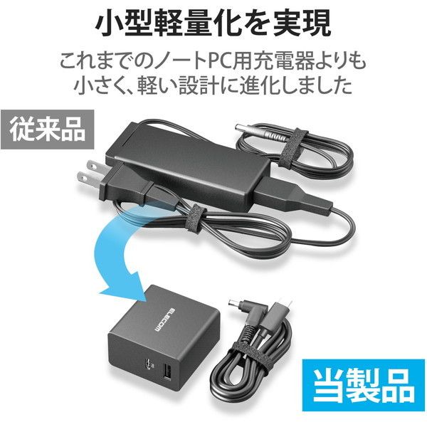 【箱付美品】ELECOM for NEC　ノートPC用　ACアダプター