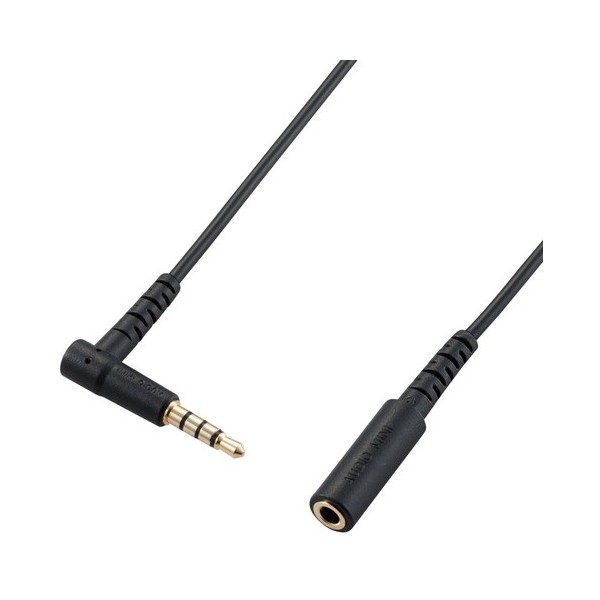 ELECOM EHP-35EL4P10BK ubN Cz wbhz R[h 3.5mm 4 XeI ~jWbN to ~jvO 1m LvO