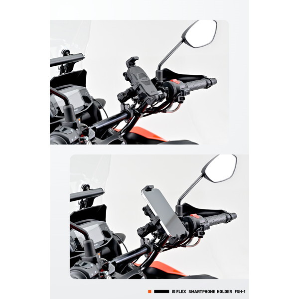 デイトナ(Daytona) D60705 Digitallyページ バイク用 3D角度 振動吸収 スマホホルダー 棚・シェルフ・ラック