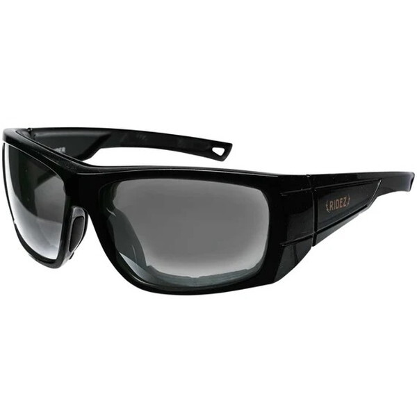 RIDEZ RIDEZ EYEWEAR DAMPER RS912 MEBK/SVM �Ό� �u���b�N�t���[��/�V���o�[�~���[�����Y [�A�C�E�F�A]