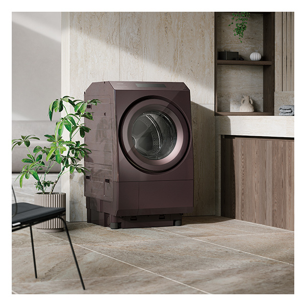 東芝 TW-127XP5R(T) ボルドーブラウン ZABOON [ドラム式洗濯乾燥機