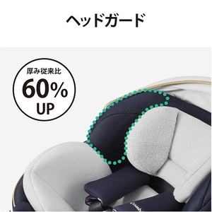 【美品】COMBI コンビ クルムーヴ JL-590 ダークグレー ISOFIX Combi コンビ クルムーヴ スマート ISOFIX エッグショック JL-590