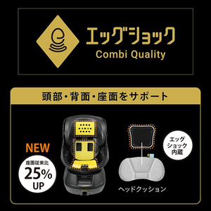 Combi コンビ クルムーヴ スマート ISOFIX エッグショック JL-590
