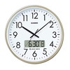 CASIO IC-2100J-9JF シャンパンゴールド [電波掛時計 (時報)]