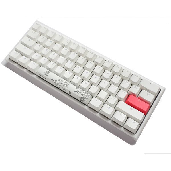Ducky dk-one2-rgb-mini-pw-silentred-rat ホワイト One 2 Mini