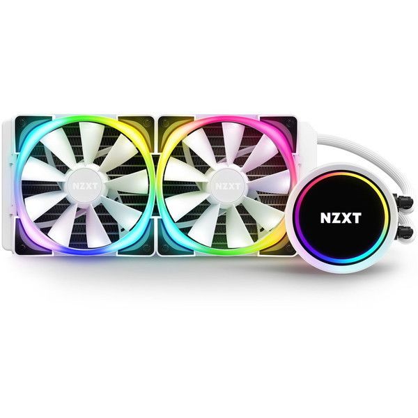 NZXT RL-KRX53-RW マットホワイト Kraken X53 RGB [水冷一体型CPU