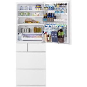 パナソニック NR-E508EX-W ホワイト 白 502L 大容量 冷蔵庫 PANASONIC NR-E508EX-W ハーモニーホワイト [冷蔵庫 (502L・右