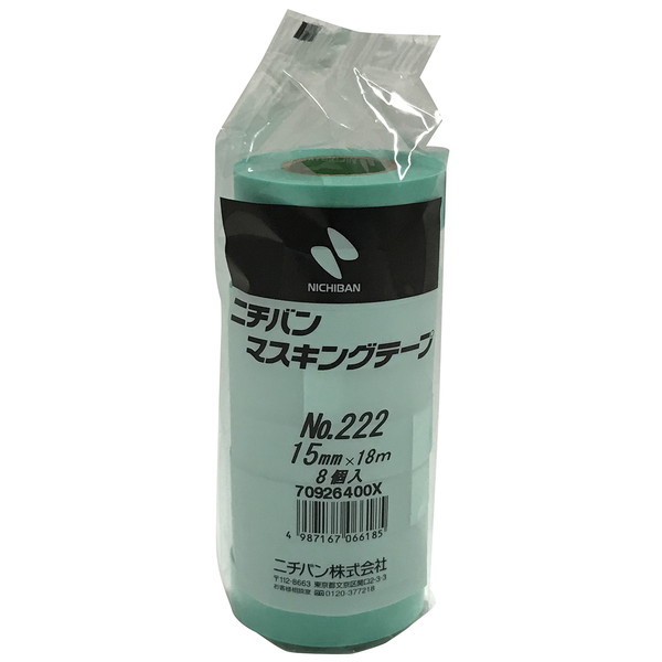 NICHIBAN No.222 ԗp}XLOe[v 15mm×18m 8pbN