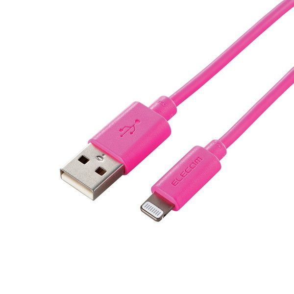ELECOM MPA-UAL10PN [iPhoneP[u CgjOP[u 1m iPad iPod f[^ʐM [d USB-A Lightning sN RoHSwߏ(10)]