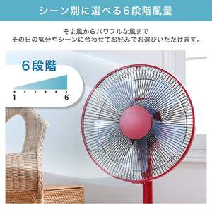 MAXZEN MFD30YS01M-RD レッド [DC扇風機] | 激安の新品・型落ち