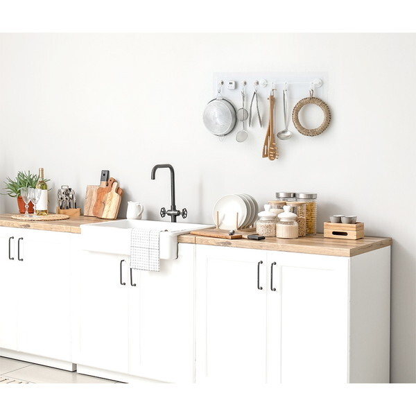 ホームテイスト SH-25-MGS-L 磁石がくっつくマグネットウォールシート 45×100cm ホワイト