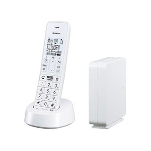 SHARP JD-SF3CL-W [デジタルコードレス電話機（子機1台タイプ） ホワイト系]