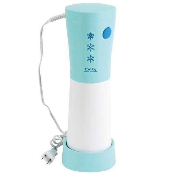 パール金属 クールリッチ 電動ハンディかき氷器(ミントブルー) D