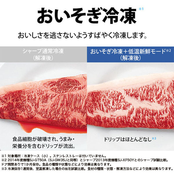 SHARP 大型冷蔵庫 500L〜 自動製氷機能 RED 巧み レッド