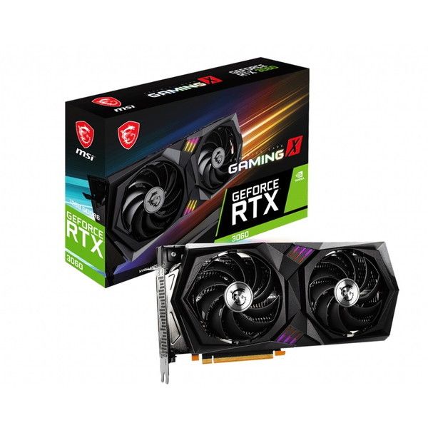 MSI GeForce RTX 3060 GAMING X 12G [グラフィックボード] | 激安の