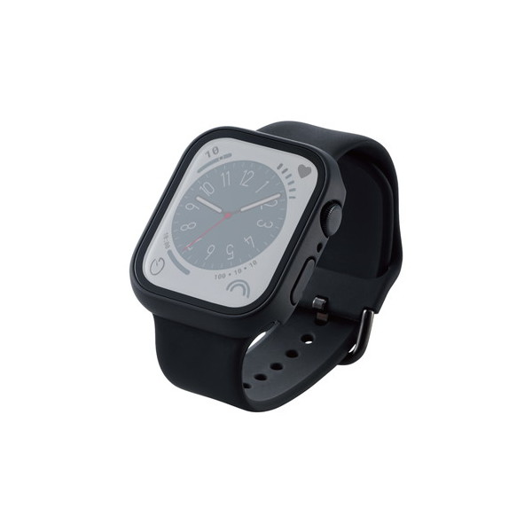 ELECOM AW-22AFCGOBK Apple Watch 45mmptJo[P[X v~ASKX  AbvEHb` 45mm tJo[ P[X SKX \ʍdx10H ϏՌ ʃ}bg ubN