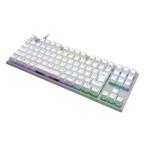 Corsair CH-911D11A-JP K60 PRO TKL-WHT-OPX Silver-RGB [ゲーミング 
