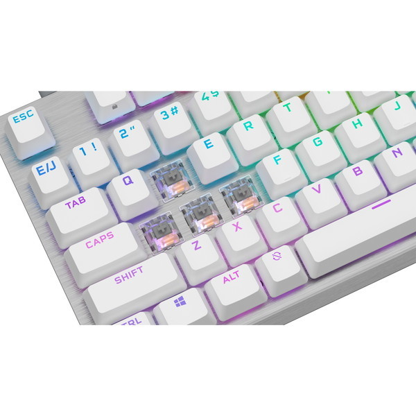 Corsair CH-911D11A-JP K60 PRO TKL-WHT-OPX Silver-RGB [ゲーミング