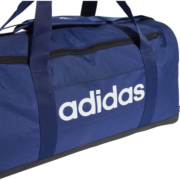 adidas ネイビー バッグ ADIDAS スポーツバッグ リニア ダッフル ミディアム ネイビー NS