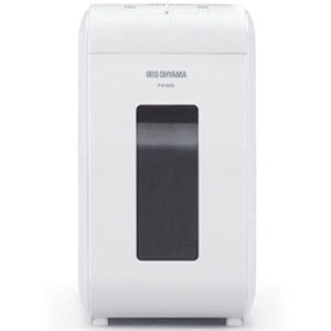 アイリスオーヤマ 超静音パーソナルシュレッダーP4HS75M-W ホワイト Amazon | アイリスオーヤマ シュレッダー P4HS75M-W | 電動