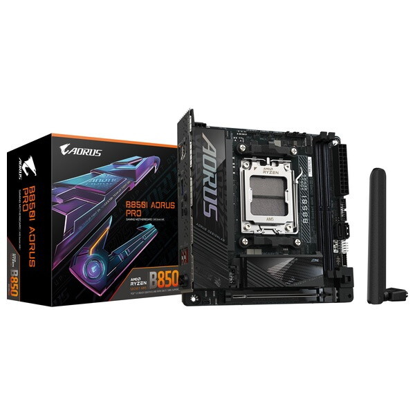 Gigabyte B850I Aorus Pro Mni-ITX マザーボード GIGABYTE B850I AORUS PRO [Mini-ITXマザーボード] | 激安の新品・型