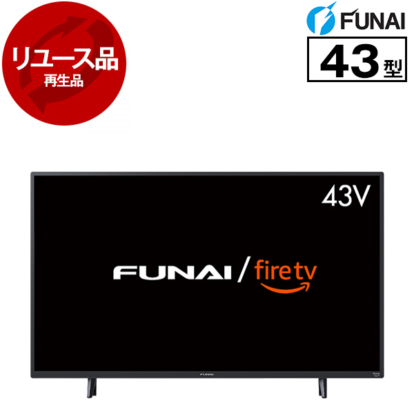 アウトレット】【リユース】 FUNAI FL-43UF340 [43V型 地上・BS・110度 