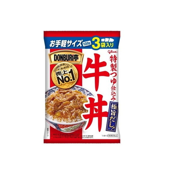 �O���R DONBURI��3�H�p�b�N���� 120gX3x10