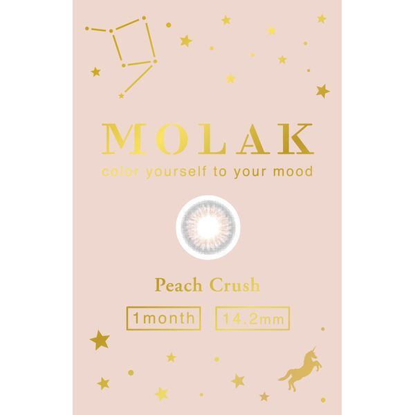 PIA MOLAK 1MONTH 2������ �s�[�`�N���b�V�� (�x����) -2.75 �J���[�R���^�N�g�����Y