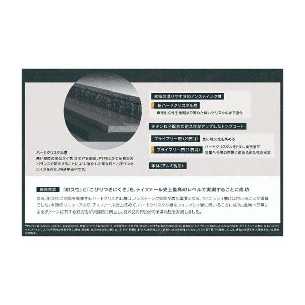 ティファール IHハードチタニウム・アンリミテッド フライパン 24cm G26504(1枚)