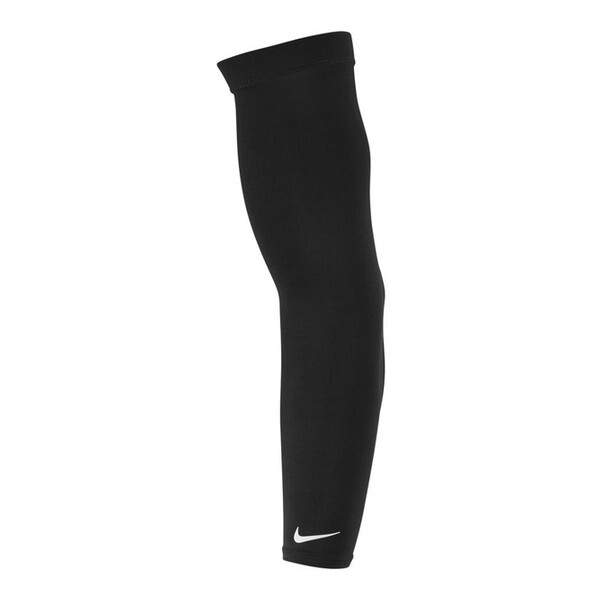 NIKE �i�C�L BA6003 - 010 PRO Dri-Fit �X���[�u (010)�u���b�N/�z���C�g S/M