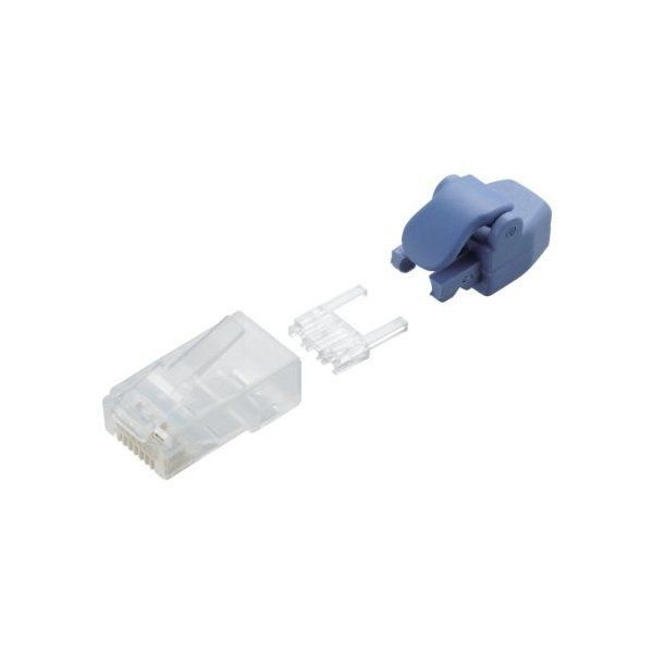 ELECOM プロテクタ付きツメの折れないLANコネクタ(Cat6) LD-6RJ45T10