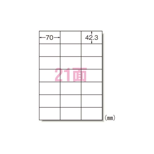 エーワン 1318-28643 レーザープリンタラベル A4判21面 | 激安の新品・型落ち・アウトレット 家電 通販 XPRICE -  エクスプライス (旧 PREMOA - プレモア)