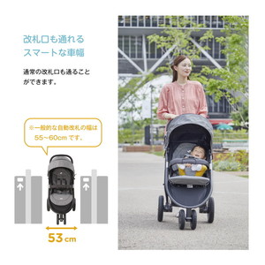 ジョイー Joie ベビーカー ライトトラックスエア クロム 41643